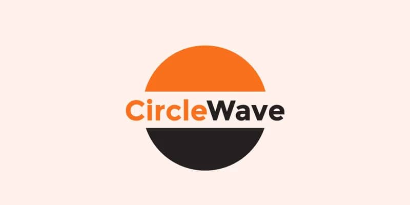 Circle logos harmony and wholeness